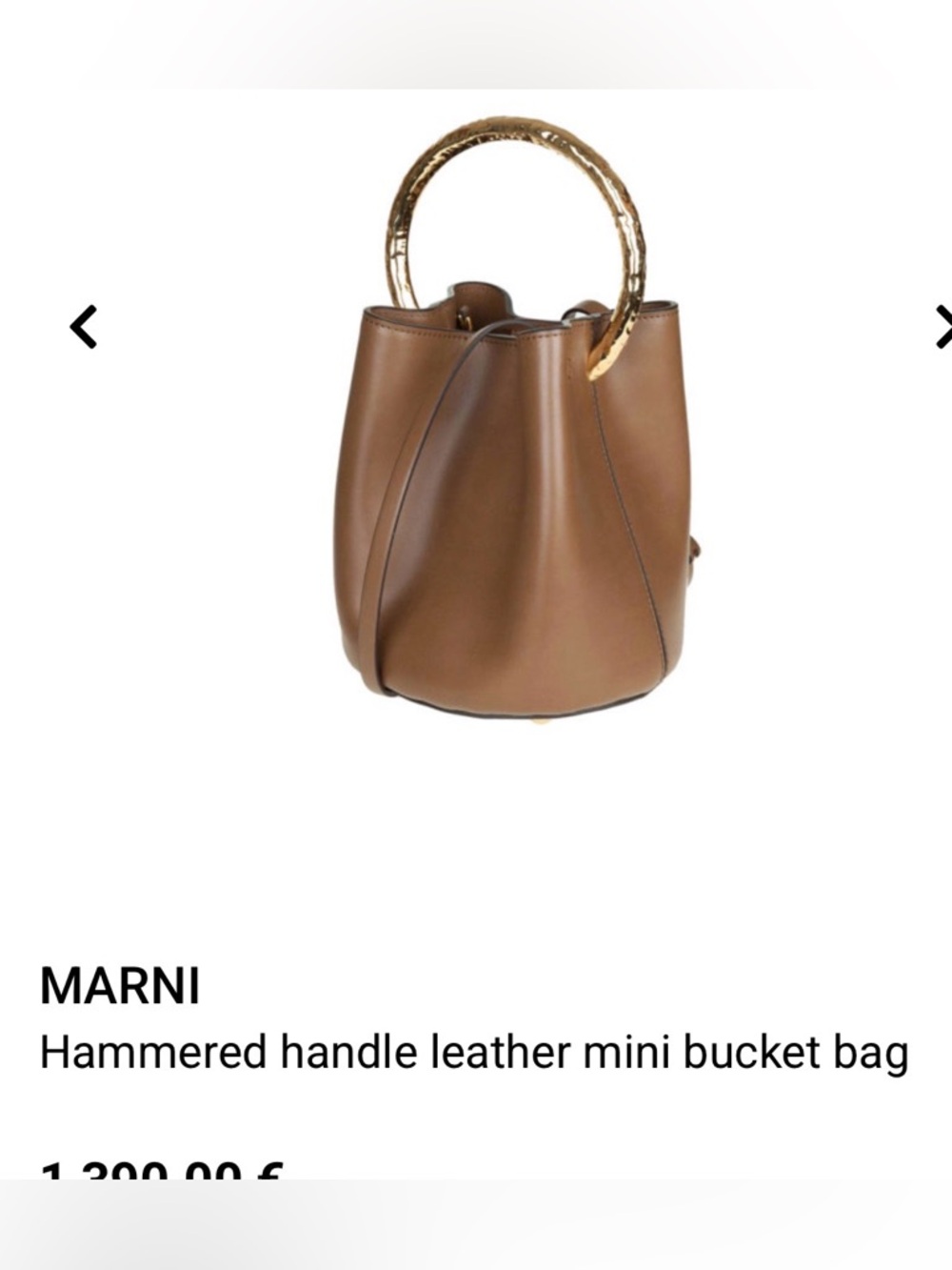 Authentic NEW condition Marni pannier crossbody bag - Picture 8 of 8